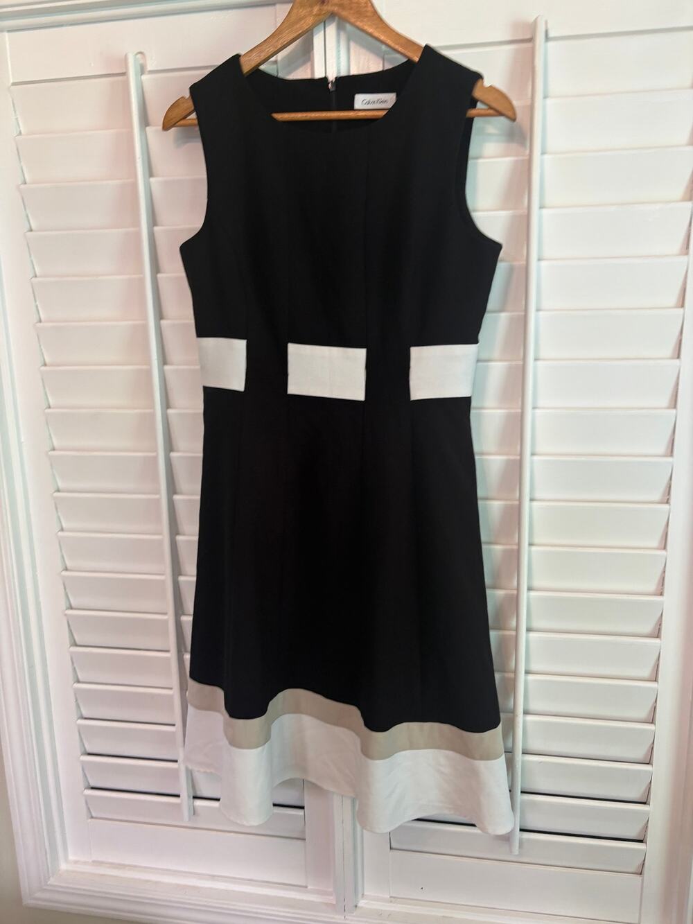 Calvin Klein Black And Dress Size 6